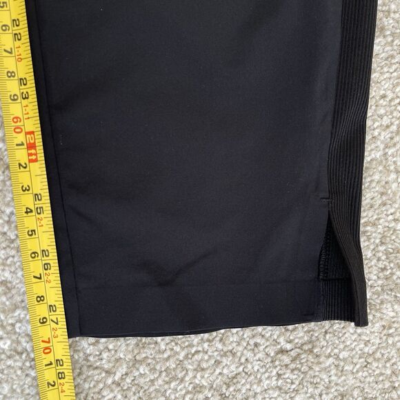 ATHLETA Brooklyn Mid Rise Ankle Pants Black Pull-On Trousers Size 4 - Picture 13 of 16